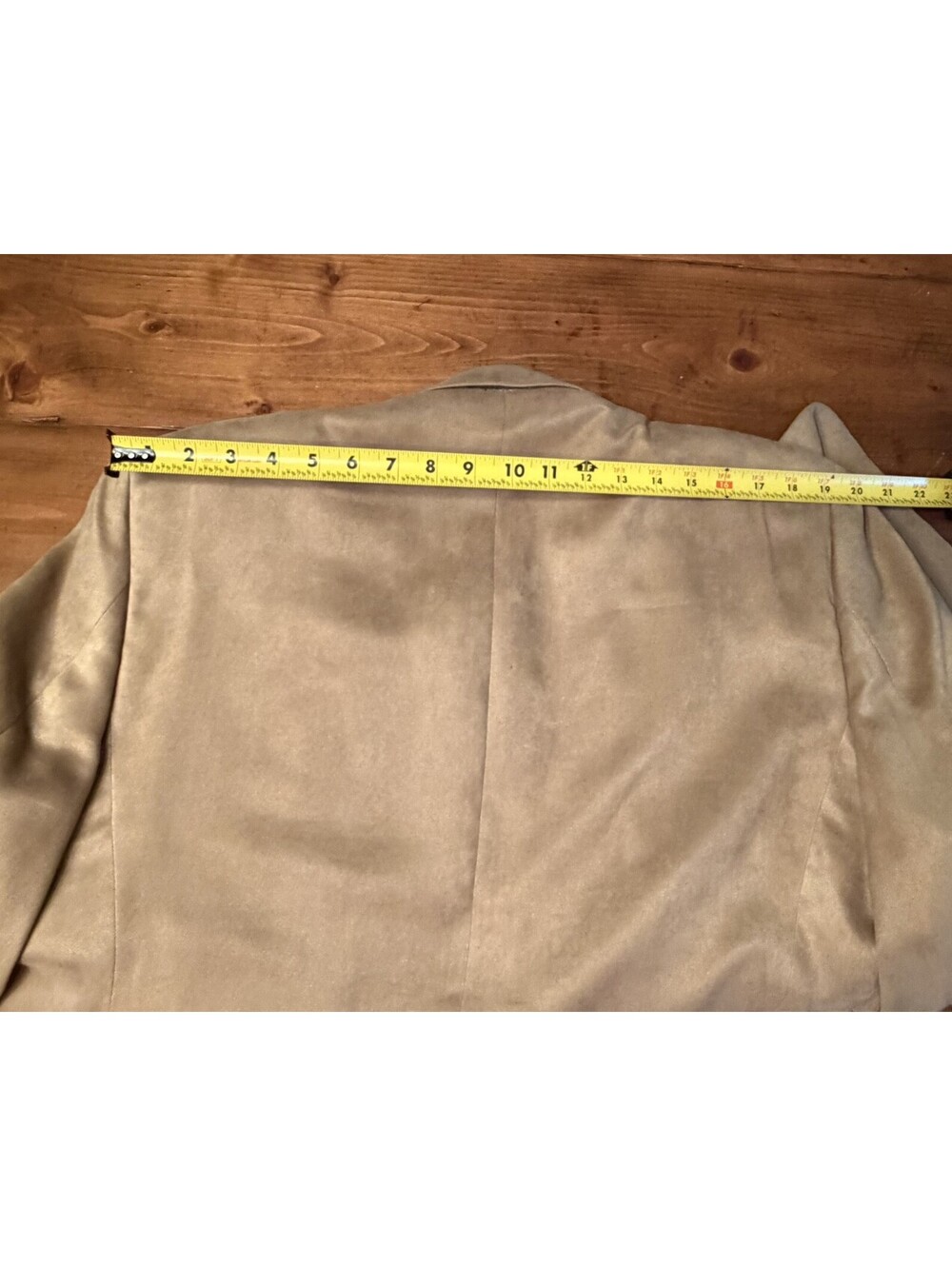 Lauren Ralph Lauren Blazer Mens 42R Brown Tan Faux Suede Sport Coat Jacket NWOT - Picture 8 of 8